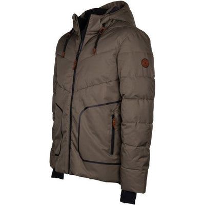 Maupiti Marck II padded winterjas heren grijsbruin maat XXL