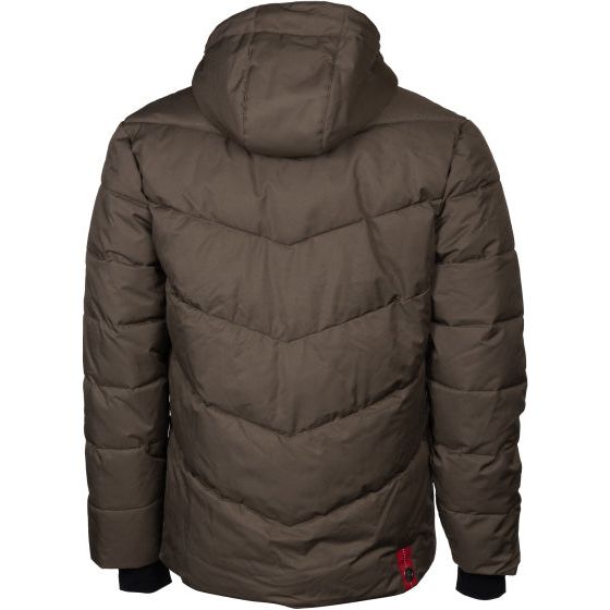 Maupiti Marck II padded winterjas heren grijsbruin maat M