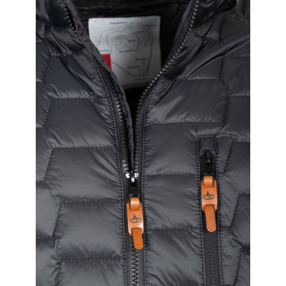 Maupiti Murdock II fashion padded jack heren donkergrijs maat XL