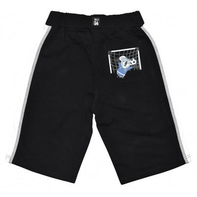 Max buddies Short Catcher jongens katoen zwart maat 164