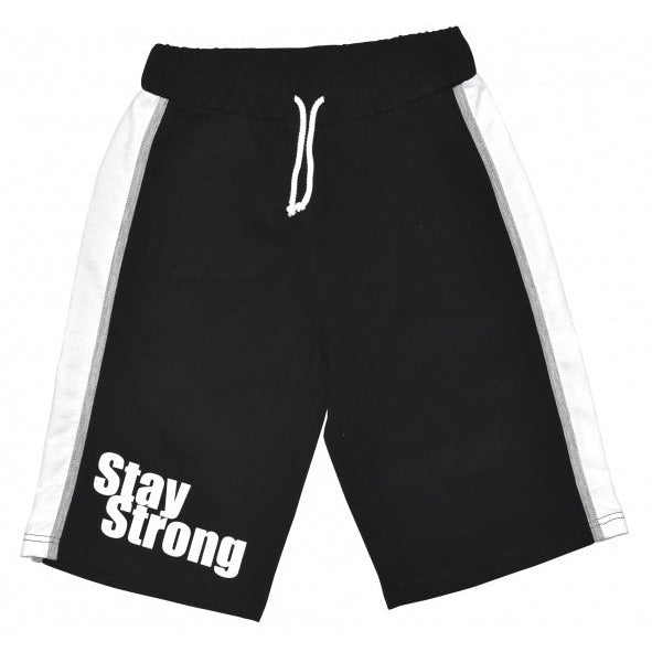 Max buddies Short Catcher jongens katoen zwart maat 152