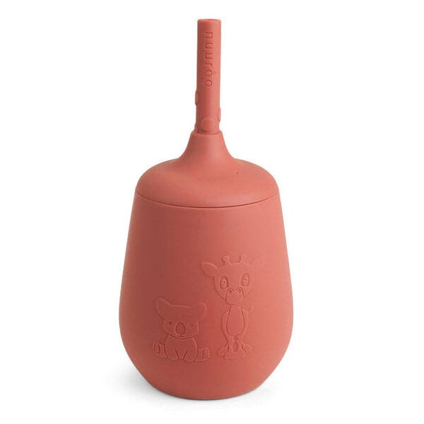 Nuuroo Adita silicone cup with straw