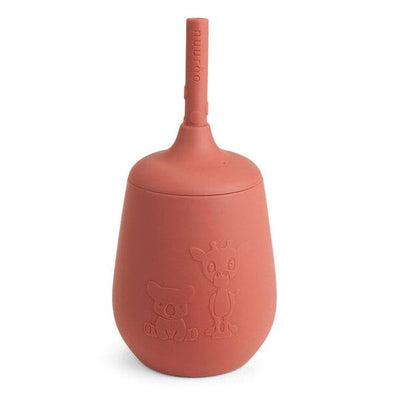 Nuuroo Adita silicone cup with straw