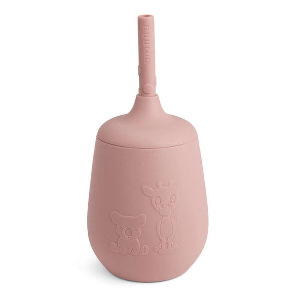 Nuuroo Adita silicone cup with straw