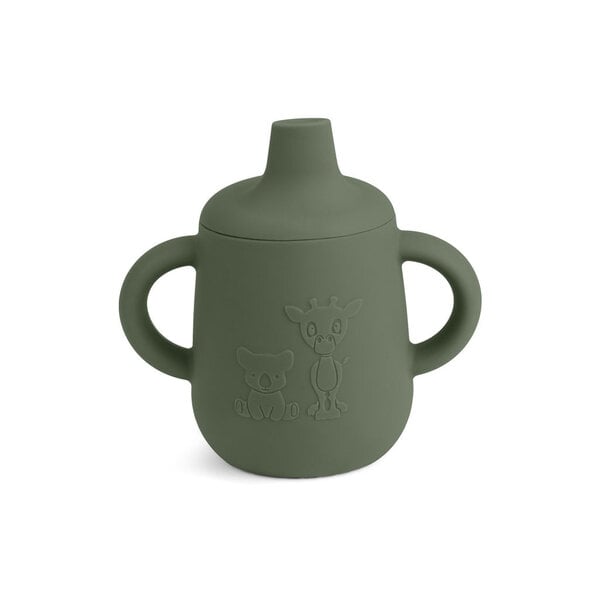 Nuuroo Aiko silicone cup with sippy lid