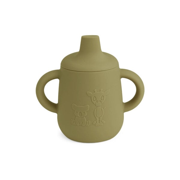 Nuuroo Aiko silicone cup with sippy lid