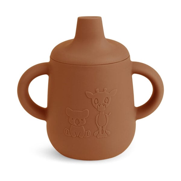 Nuuroo Aiko silicone cup with sippy lid