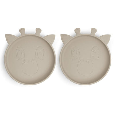 Nuuroo Akila silicone plate 2-pack Giraf