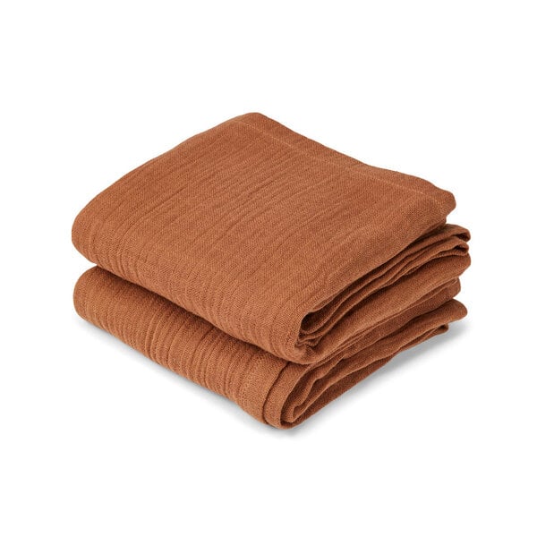 Nuuroo Bao muslin cloth 2-pack solid