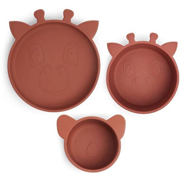 Nuuroo Benni silicone dinner set 3-pack