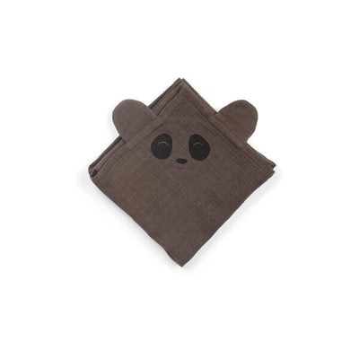 Nuuroo Bjørk hugging muslin cloth 2-pack Panda