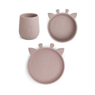 Nuuroo Judi silicone dinner set 3-pack Giraf