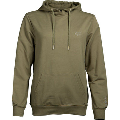 Papillon Sweat Hoody Katoen Dames Camouflagegroen Maat L