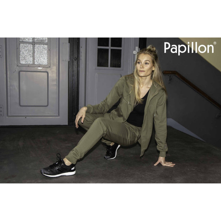 Papillon Sweat pants cuff dames camouflagegroen maat XL