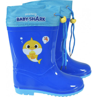 Pinkfong Regenlaarzen Baby Shark junior PVC blauw maat 30-31