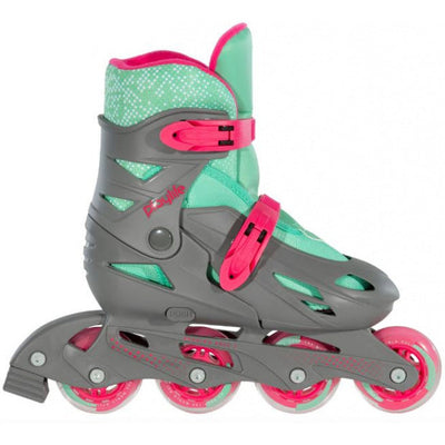 Playlife Inline skates Riddler hardboot 82A grijs maat 27-30