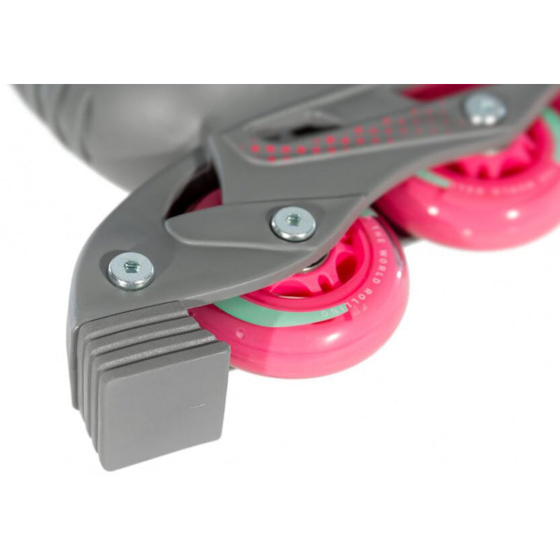 Playlife Inline skates Riddler hardboot 82A grijs maat 27-30