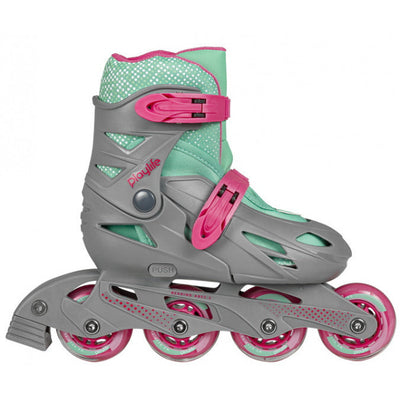 Playlife Inlineskates Riddler junior grijs maat 39-42