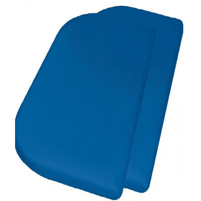 Playshoes Hoeslaken junior 81 x 42 + 10 cm katoen blauw 2 stuks