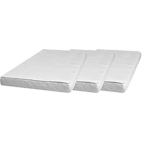 Playshoes Hoeslaken molton 40 x 50 cm katoen wit 3 stuks