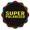 Polar Zonnebril Parker heren gepolariseerd zwart met groene lens (ppar76)