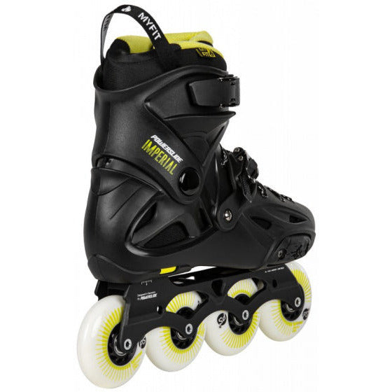 Powerslide Inline skates Imperial One 88A hardboot zwart mt 39 40