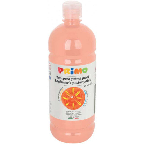 Primo Tempera plakkaatverf 1000 ml zalmroze