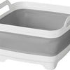 Proplus Afwasteil opvouwbaar 30 x 30 x 20 cm grijs wit