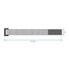 Proplus Kabelbinders klittenband 8 stuks blauw groen