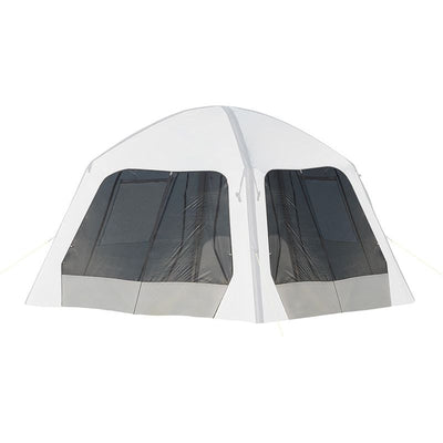 Proplus Zijwand met horrengaas voor opblaasbare partytent grijs