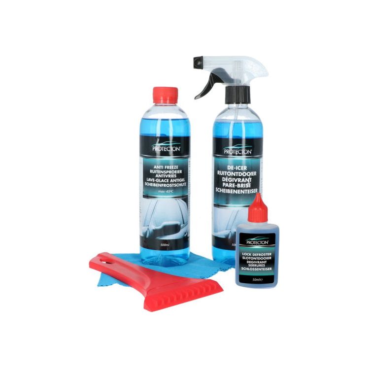 Protecton Winterset 5-delig auto 500 ml blauw