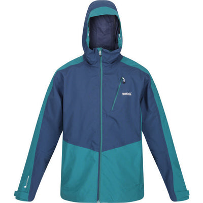 Regatta Highton II outdoorjack heren marineblauw turquoise maat XL