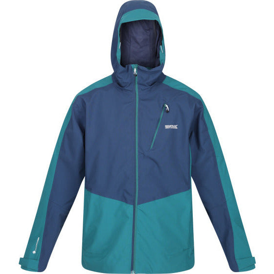 Regatta Highton II outdoorjack heren marineblauw turquoise maat XXL