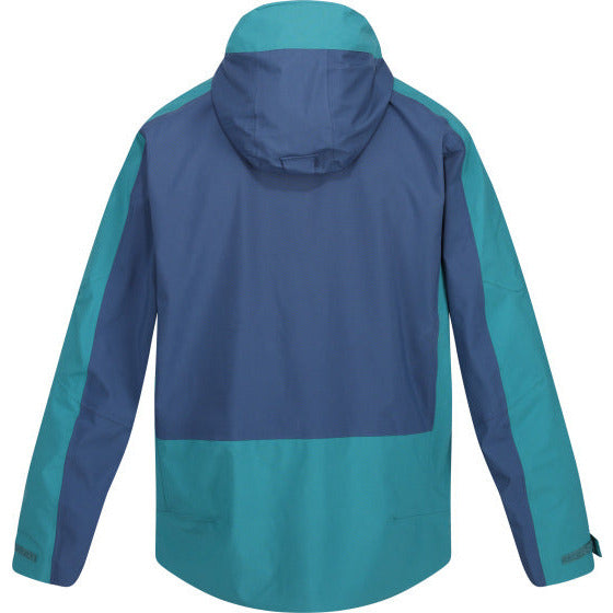 Regatta Highton II outdoorjack heren marineblauw turquoise maat XXL