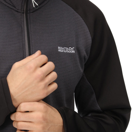 Regatta Highton III outdoorjack heren donkergrijs zwart maat M