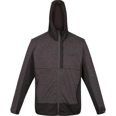 Regatta Bresdon softshelljas heren zwart grijs maat XL