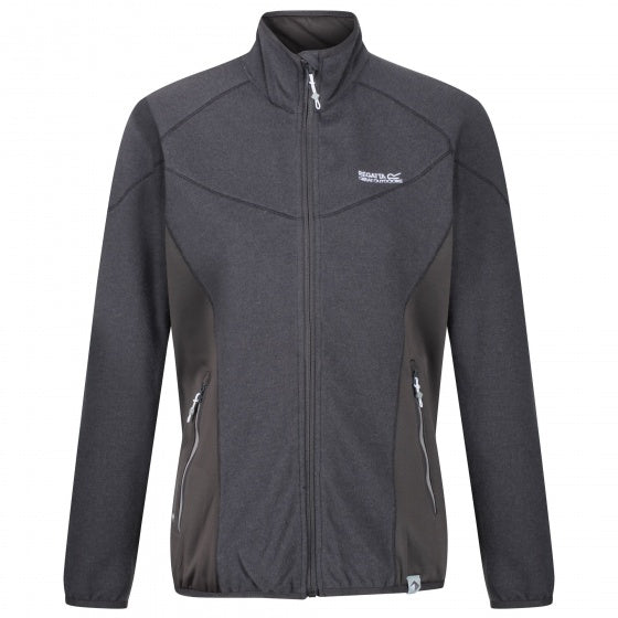 Regatta Outdoorvest Kestor dames wol polyester grijs maat XXS