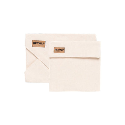 Retulp Lunch Wrap + Bewaarzakje Katoen Set van 2