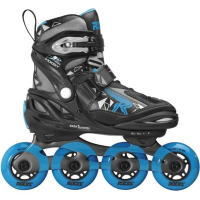inline skates Moody Tif 82A zwart blauw maat 36-40