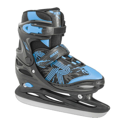 Roces Jokey Ice 3.0 verstelbare schaatsen zwart blauw maat 26-29