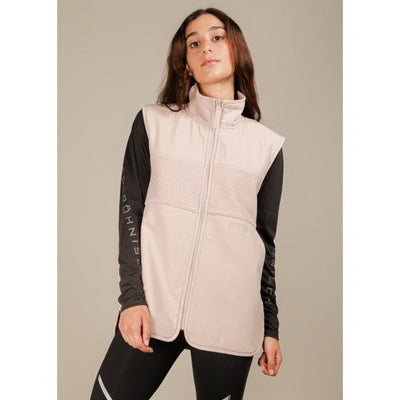 Röhnisch Bodywarmer Corrine Pile dames polyester zachtroze mt XS