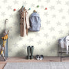 Roommates Zelfklevend behang Twinkle stars 52 x 500 cm wit goud