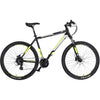 Rucanor Lux 27.5 Inch 46 cm Heren 24V Hydraulische schijfrem Zwart Geel