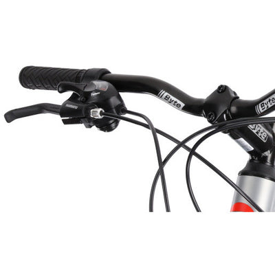 Rucanor Lux 27.5 Inch 51 cm Heren 21V Mechanische schijfrem Zilver Rood