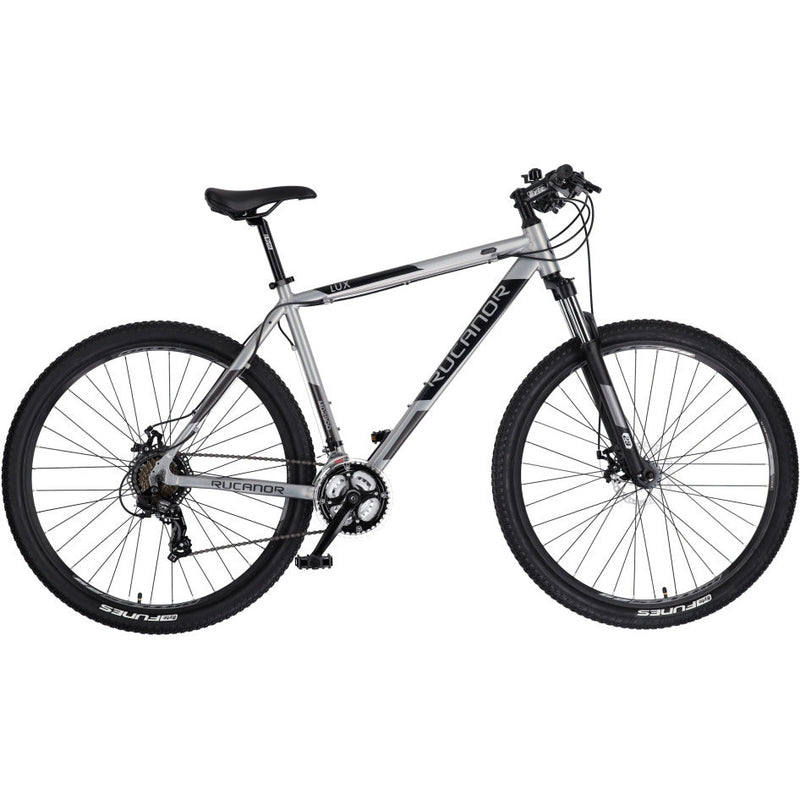 Rucanor Lux 29 Inch 48 cm Heren 21V Mechanische schijfrem Zilver Zwart