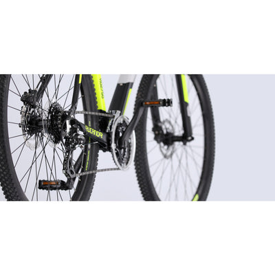 Rucanor Lux 29 Inch 48 cm Heren 21V Mechanische schijfrem Zwart Geel