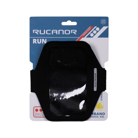 Rucanor Running Phone armband XXL unisex zwart