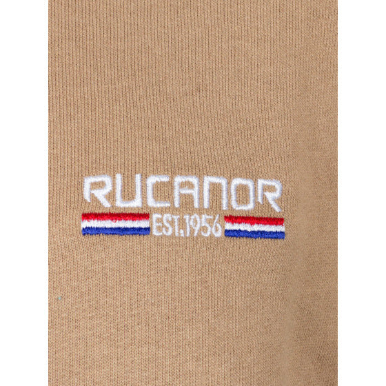 Rucanor Sky sweatvest hooded unbrushed heren beige maat S