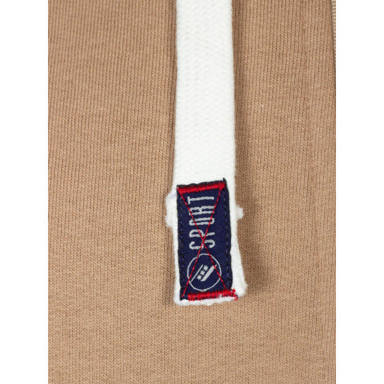 Rucanor Sky sweatvest hooded unbrushed heren beige maat L