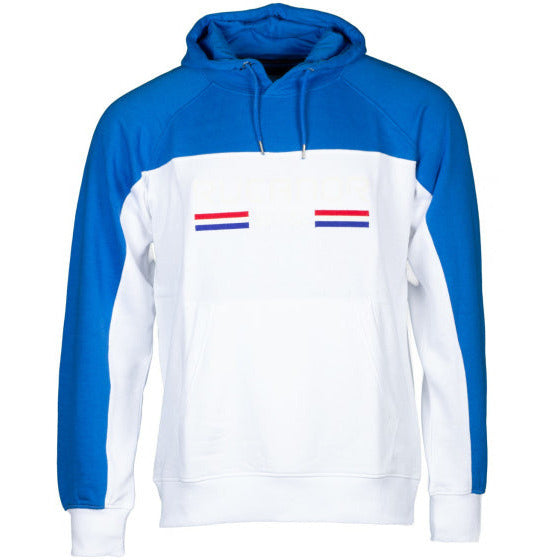 Rucanor Trevor sweater hoodie heren blauw wit maat XXL